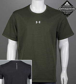 Футболка батал Under Armour Reflective 2424б (Уп.4шт 3XL,4XL), Хакі