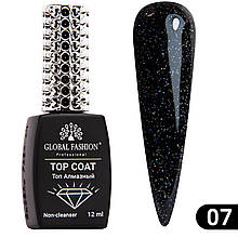 Топ із глітером Global Fashion Galaxy Top Coat 07, 12 мл