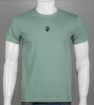 Футболка чоловіча Тризуб 2401м (Уп.4шт M-XXL), Розмарин