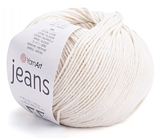 Пряжа Jeans 05 світлий беж