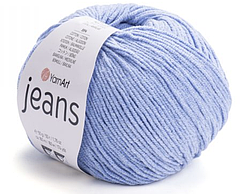 Пряжа Jeans 15 блакитний