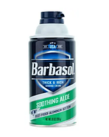 Піна для гоління "Barbasol, для сухої шкіри з алое", 283 мл