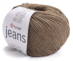 Пряжа Jeans 40 коричневий