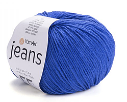 Пряжа Jeans 47 синій