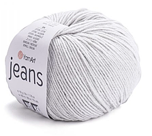 Пряжа Jeans 49 світло-сірий