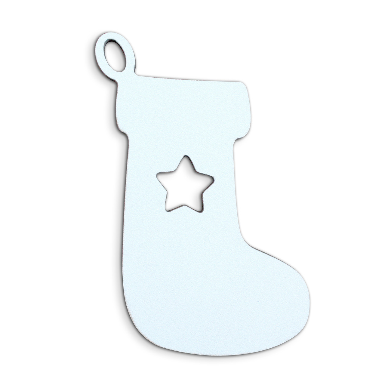 Іграшка на ялинку з ХДФ Чобот 12*8,5 см mz708536 MAZHURA, фото 1