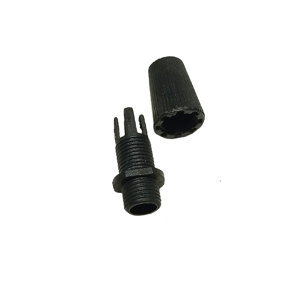 Фіксатор дроту комплект чорний довгий, фото 1