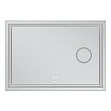 Дзеркало Mixxus Premium QUADRO MR20-120x80 з Led Touch, Anti-fog, димером, регулятором яскравості, лінз, фото 6