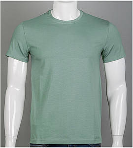 Футболка чоловіча Однотонна 2300м (Уп.4шт M-XXL), Розмарин