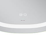 Зеркало Mixxus Premium DIVERSE MR16-70x70 с Led Touch, Anti-fog, димером (3-6,5kK) (MP6640), фото 5