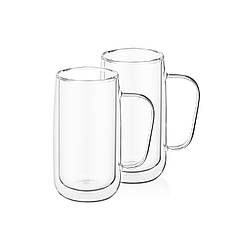 Чашки з подвійним склом та ручками ARDESTO 400 мл 2 шт