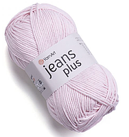 Пряжа Jeans plus-18 блідо-рожевий