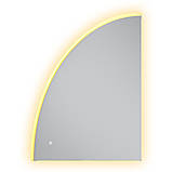 Зеркало Mixxus Premium TOPPER MS02-75x100 с Led Touch, Anti-fog, димером (3-6,5kK) (MP6634), фото 4