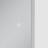 Зеркало Mixxus Premium OLIVARY MR19-90x70-Reverse с Led Touch, Anti-fog, димером (3-6,5kK) (MP6630), фото 3
