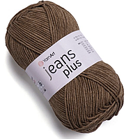 Пряжа Jeans plus-40 коричневий