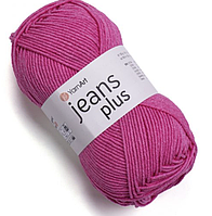 Пряжа Jeans plus-42 малиновий