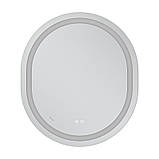 Зеркало Mixxus Premium ELLIPSE MV05-80x70-Reverse с Led Touch, Anti-fog, димером (3-6,5kK) (MP6643), фото 7