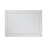 Дзеркало Mixxus Premium CUBIC MR14-70x50-Reverse з Led Touch, Anti-fog, димером, регулятором яскравості, фото 8