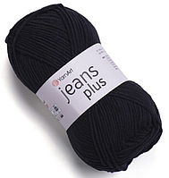 Пряжа Jeans plus-53 чорний