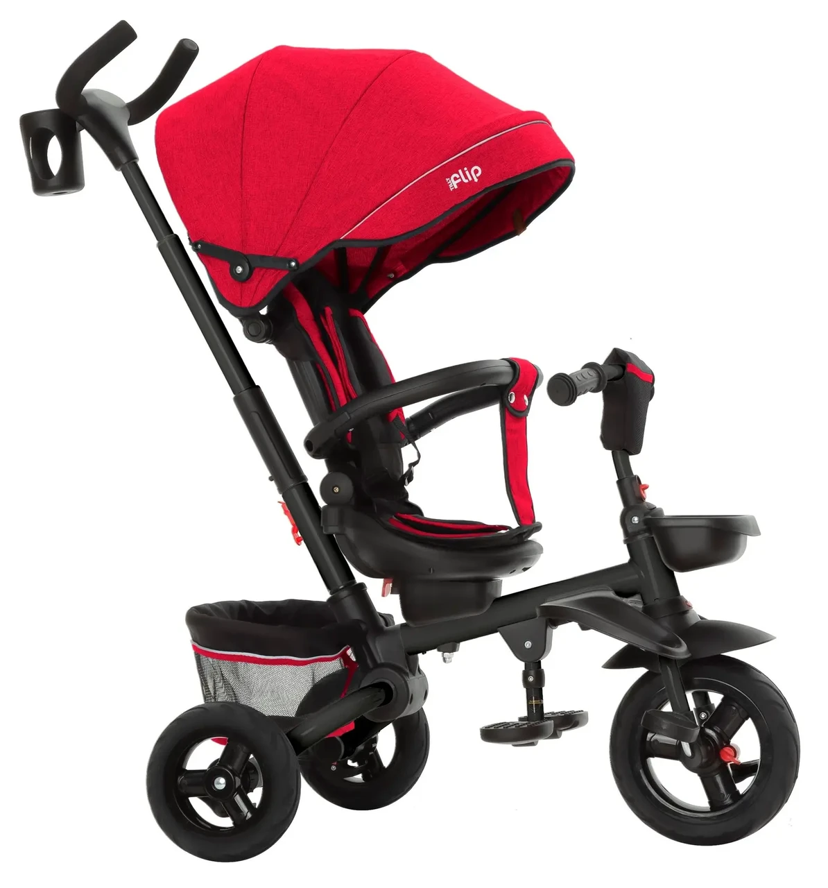 Триколісний велосипед Tilly Flip T-390 Червоний