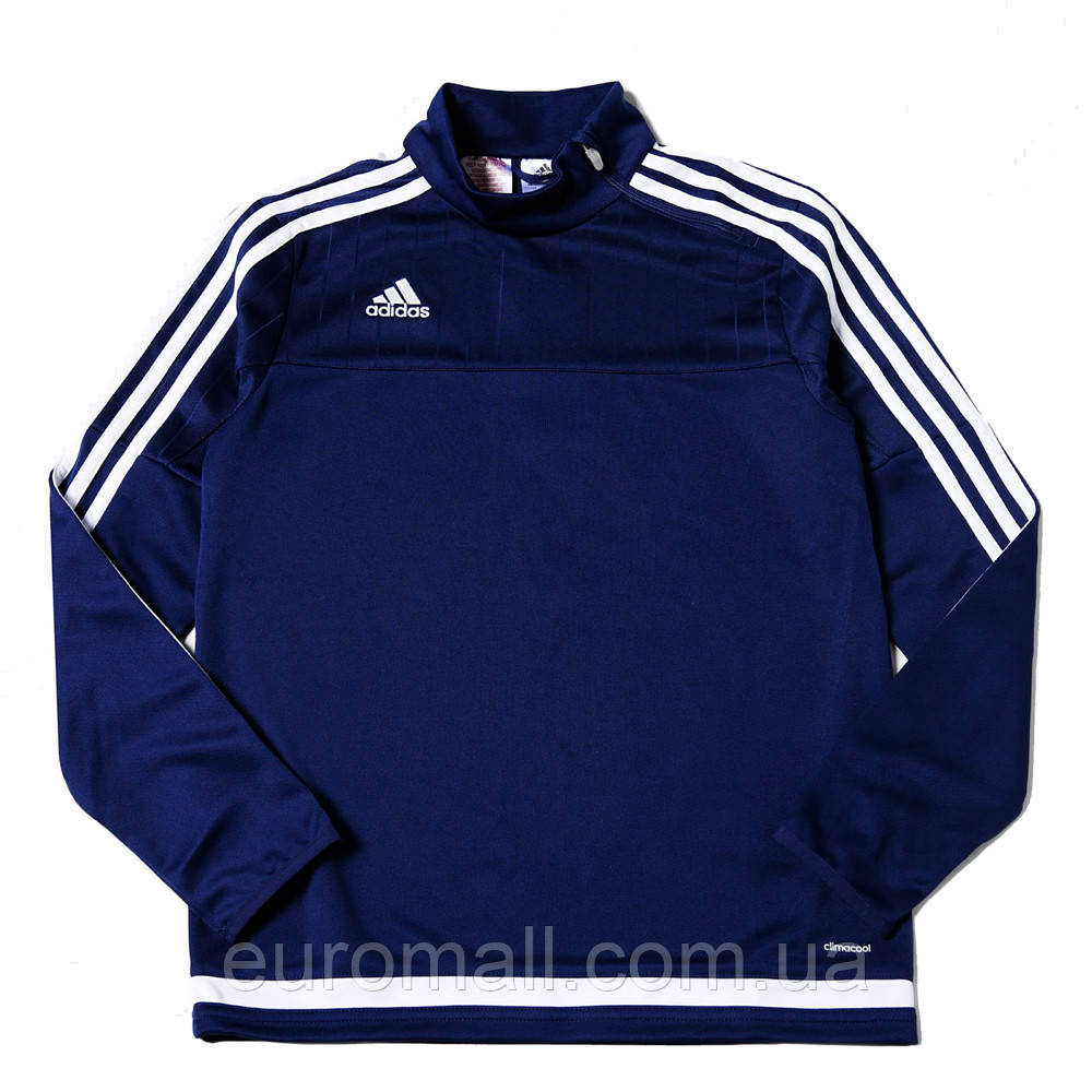 Спортивний дитячий джемпер Adidas Tiro15 TRG TOP S22421, Темно-синій, Розмір (EU) — 164cm