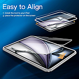 Захисне скло JETech для екрану 13-дюймового MacBook Pro/Air, сумісне з моделями 2016-2023 років (одне скло у комплекті), фото 3