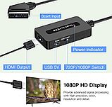 Конвертер SCART в HDMI з підтримкою 720p/1080p, фото 6