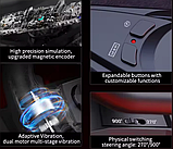 Ігрове кермо PXN V9 GEN2 з педалями і коробкою передач для PS4, PS3, Xbox X/S, PC (PXN-V9GEN2), фото 4