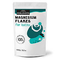 Бишофит 1 кг, Magnesium flakes для ванн, кристаллический хлорид магния