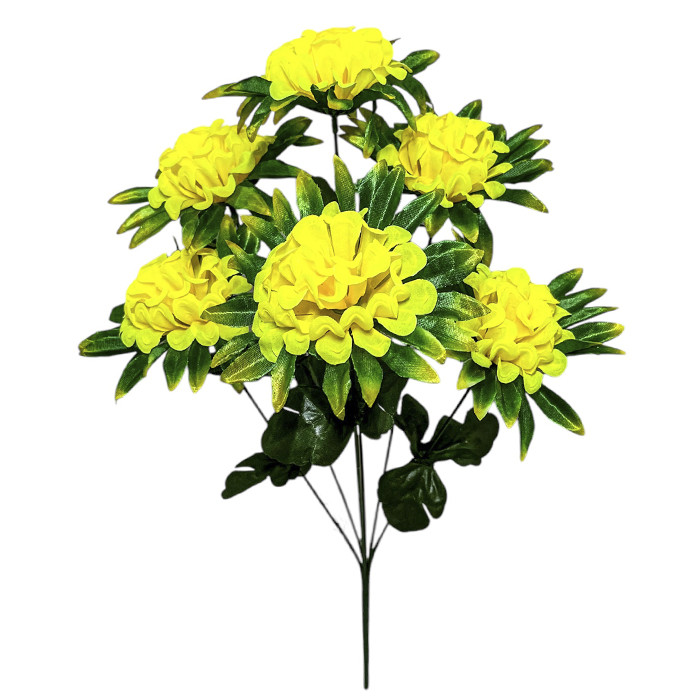 Штучні квіти букет калинка з атласною спідницею, 48см, фото 1