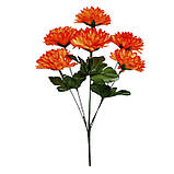 Штучні квіти букет хризантема Кульки, 36см, фото 2