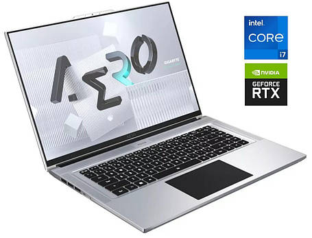 Ігровий ноутбук Б-клас Gigabyte Aero 16 XE5/ 16" 3840x2400 O/ i7-12700H/ 16GB RAM/ 1000GB SSD/ RTX 3070 Ti 8GB, фото 1