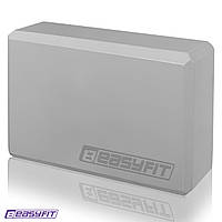 Блок для йоги EasyFit EVA Сірий
