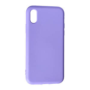 Силіконовий чохол Case SMTT (AA) для Apple iPhone X/Xs Lavender