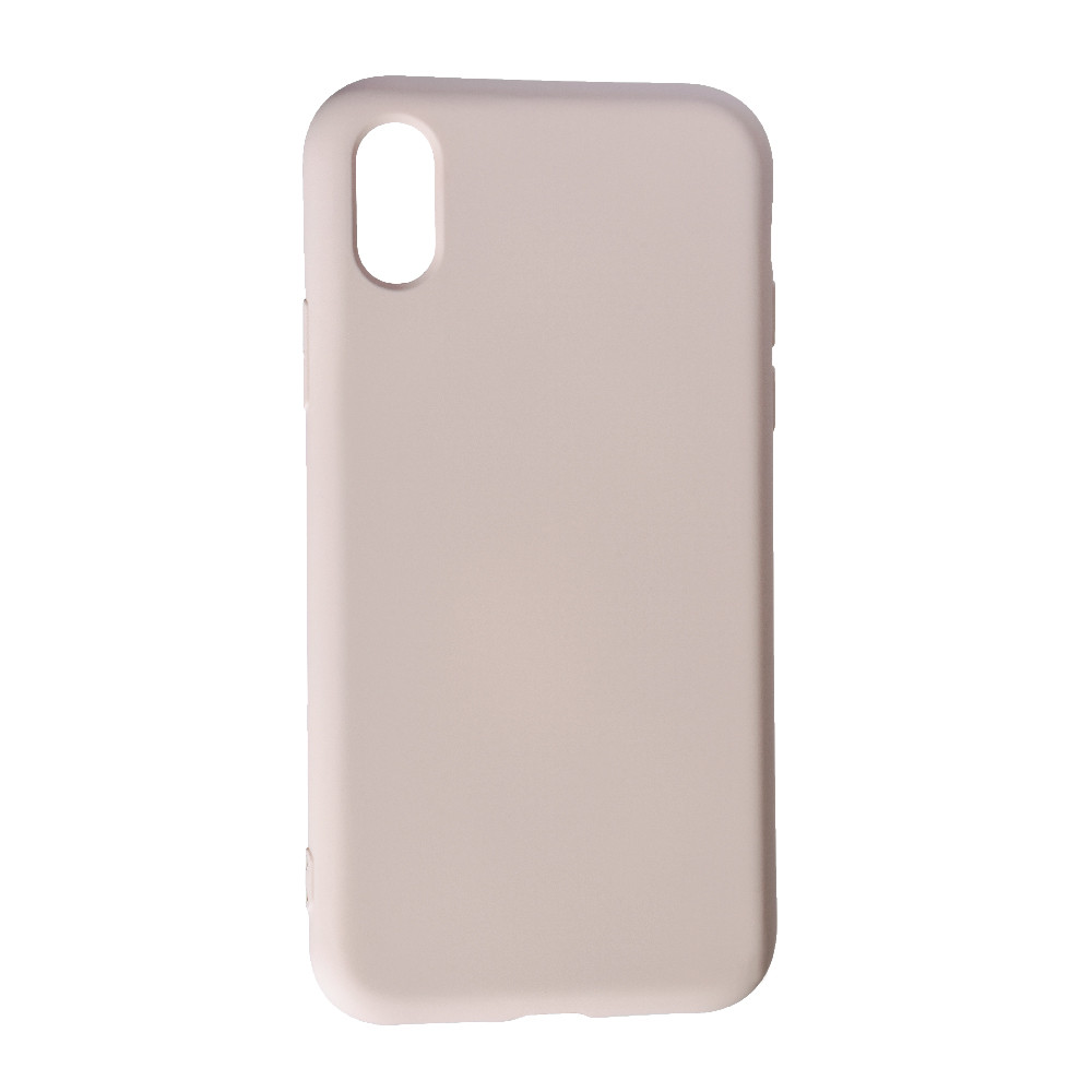 Силіконовий чохол Case SMTT (AA) для Apple iPhone X/Xs Pink Sand