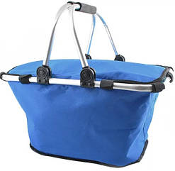 Термокорзина термосумка для пікніку Blue холод/тепло