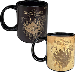 Кружка хамелеон Monogram Гаррі Поттер Карта Мародерів Harry Potter Marauder's Map 355 мл M HP MM