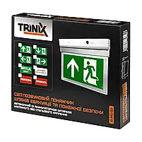 Покажчик світлозвуковий Trinix EVAC-02 80dB 220V/12-24V з акумулятором LiFePo4 3.2V/1500mAh (90-00027), фото 6