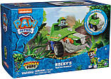 Ігровий набір Paw Patrol Джунглі Автомобіль-трансформер із водієм Рокі, фото 4