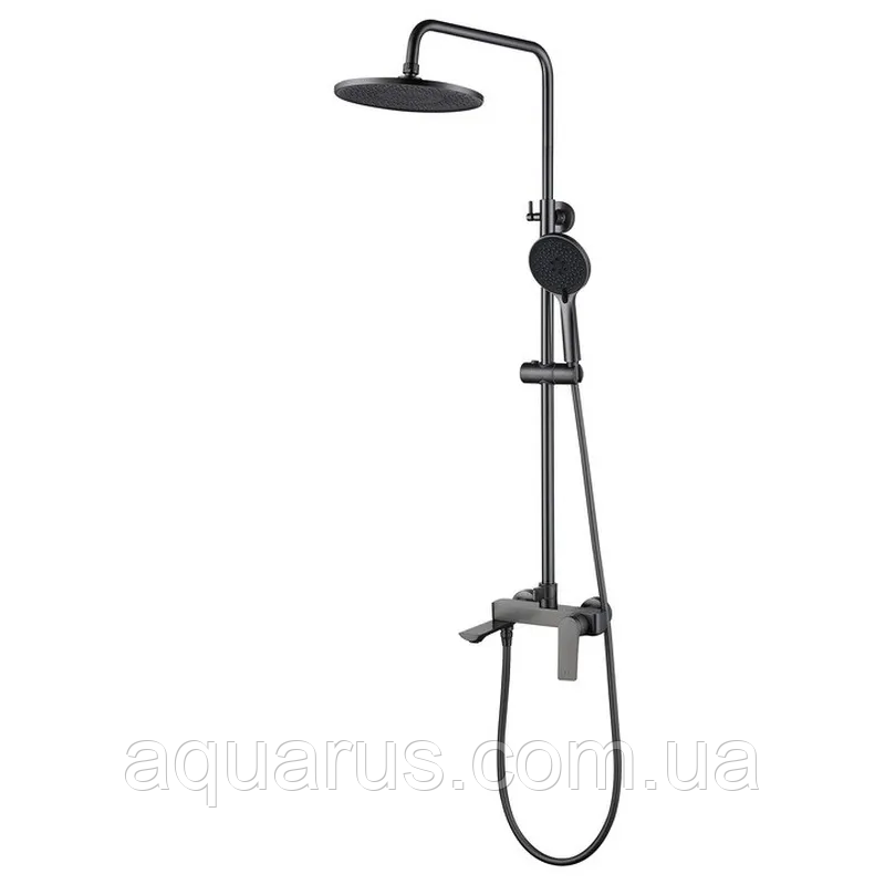 Душова колона Mixxus Premium DERBY 009-J GRAPHITE зі змішувачем (MI6610)