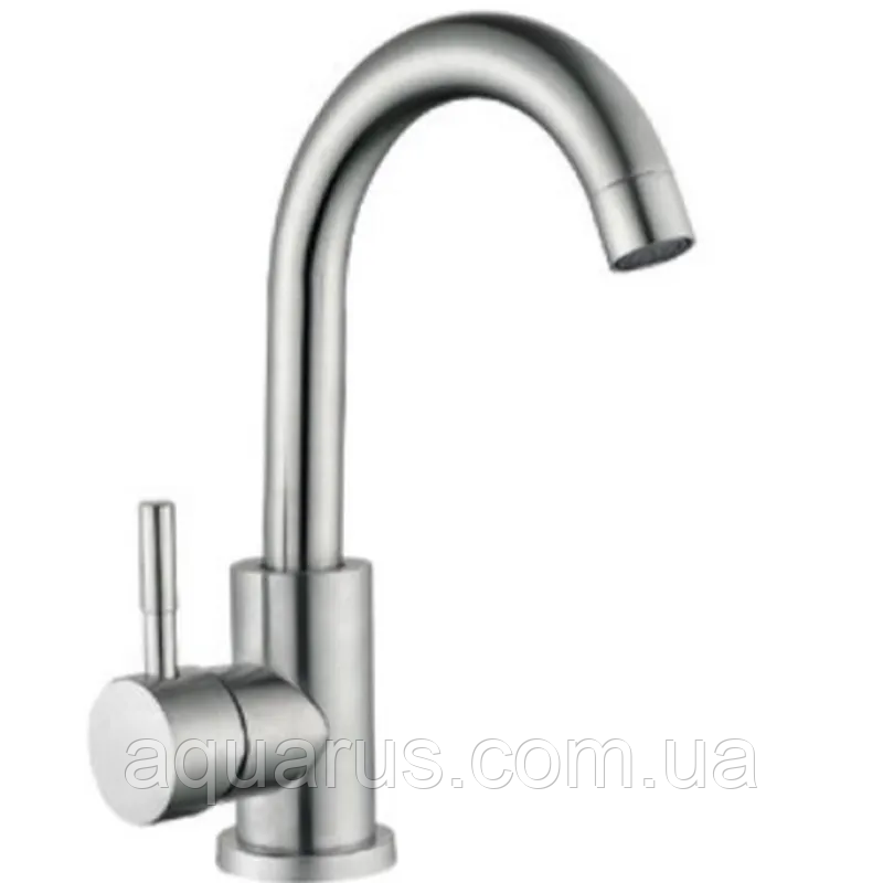 Змішувач для умивальника MIXXUS SUS-001-C з нерж. сталі SUS304 (MI0788)