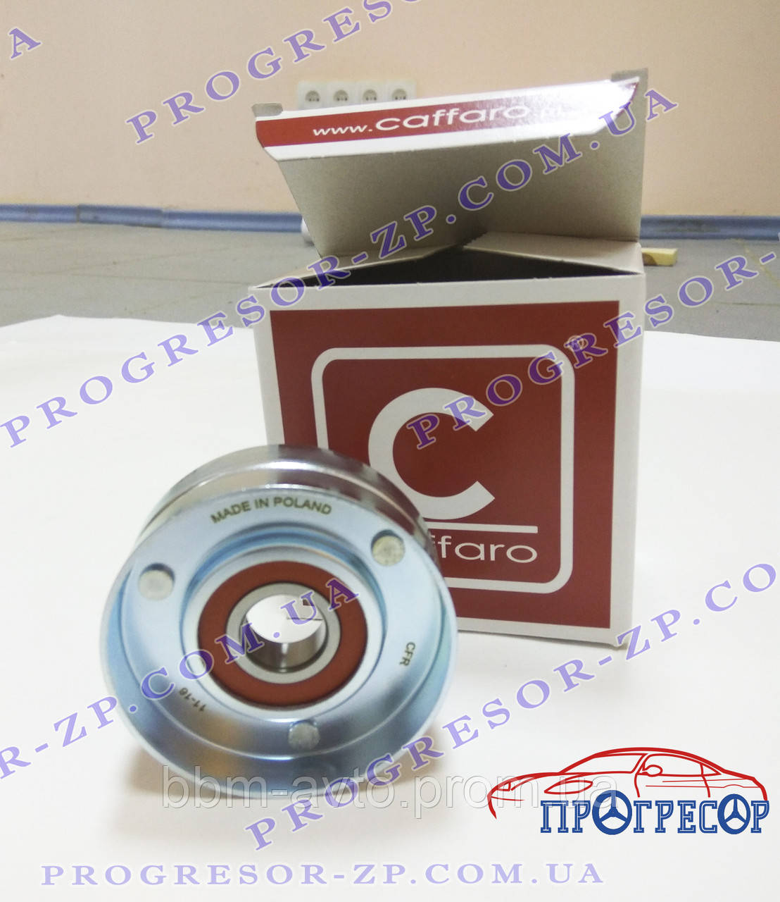 Ролик ремня генератора обводной (металл) Caffaro (Польша) для Chery ...