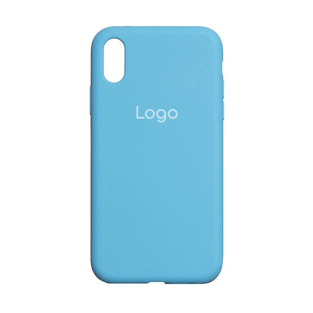 Чохол Silicone Case Full Size (AA) для iPhone Xs Max Колір 16.Blue