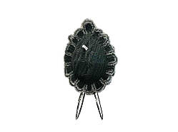 Вінок поминальний без квітів 158*88см поліетелен №4 ТМ ЗАПАДНА