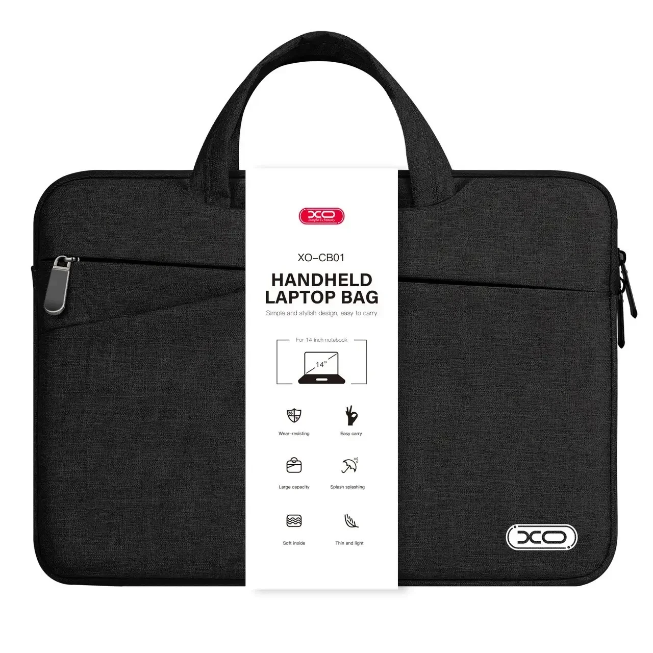 Сумка для ноутбука XO CB01 14 Black
