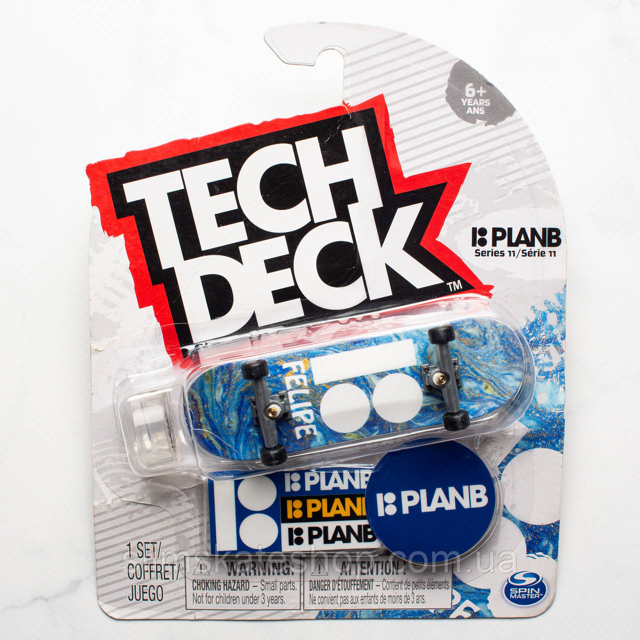 Фінгерборд Tech Deck Plan B Skateboards Felipe Gustavo (уцінка)