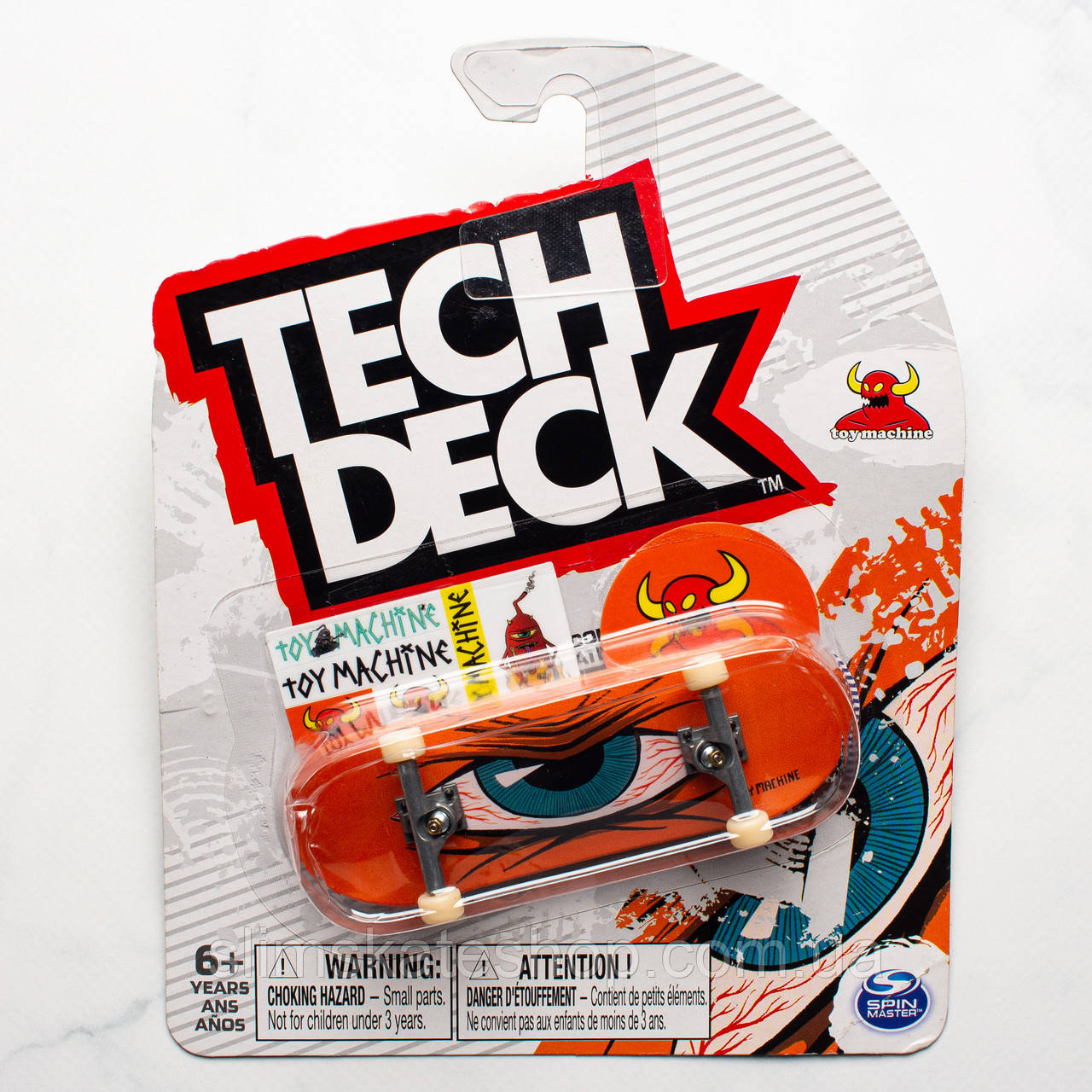 Фінгерборд Tech Deck Toy Machine Skateboards Mad Eye - 32 мм (уцінка)