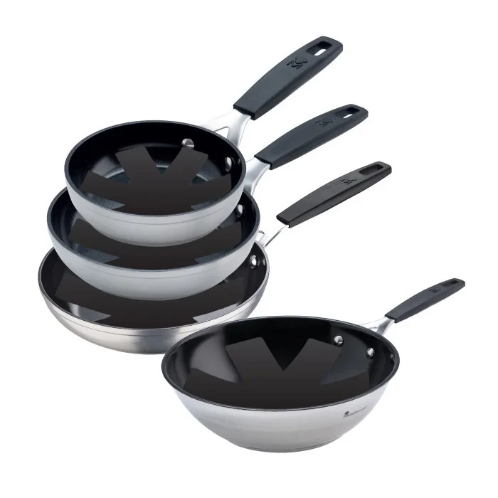 Набір сковорідок Bergner MasterPro Smart (BGEU-5601) Black