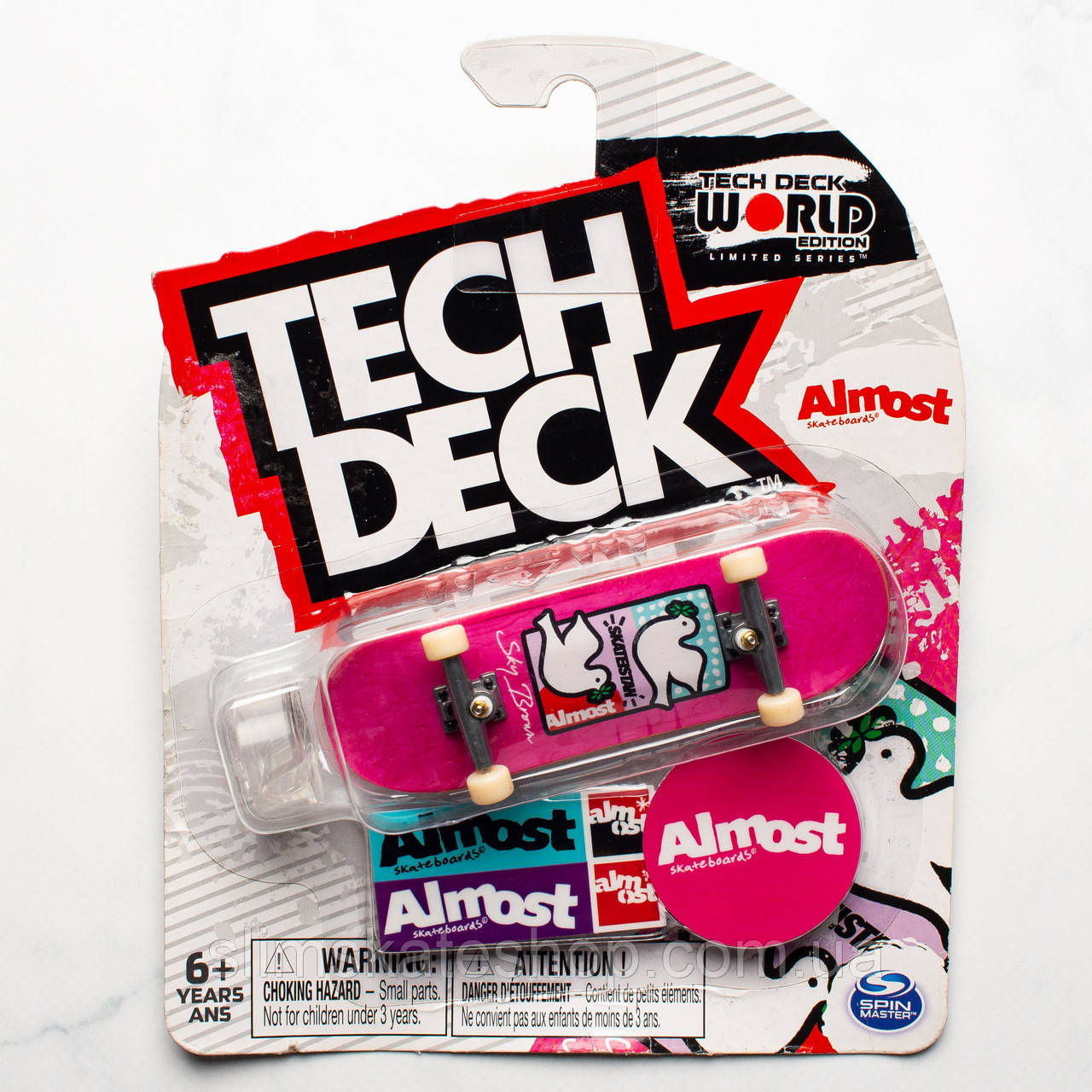 Фінгерборд Tech Deck Almost Skateboards Sky Brown World Edition Limited Series (уцінка)
