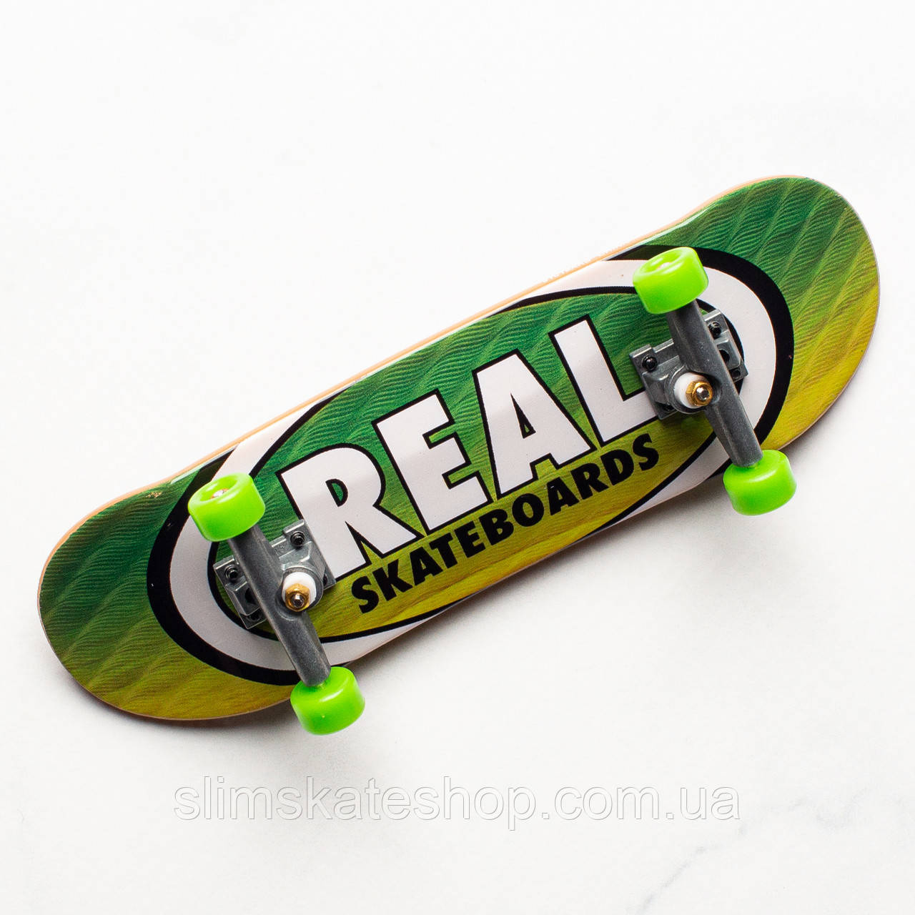 Фінгерборд Tech Deck Real Skateboards Classic Oval Green